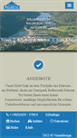 Mobile Screenshot of hotel-werbetal.de